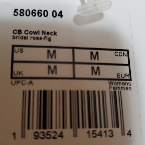 NWT PUMA Woman Cowl-neck Hoodie. SZ Med. - Picture 5 of 5